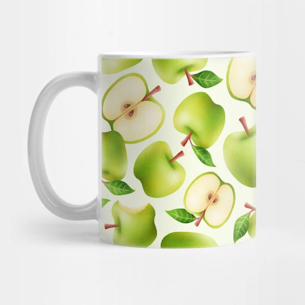 Granny Smith apple by CleanRain3675